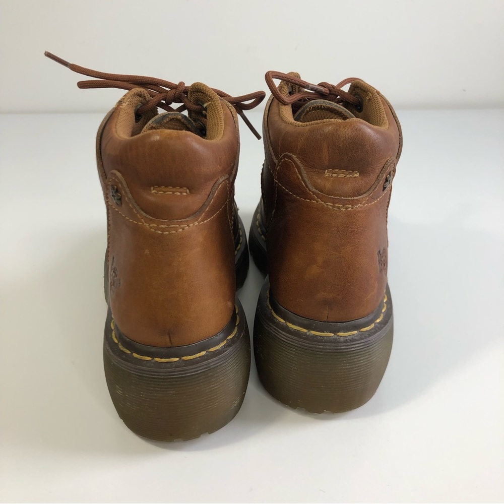 Dr. Martens Vintage Yolanda Leather Lace-Up Ankle Boots - Picture 5 of 14